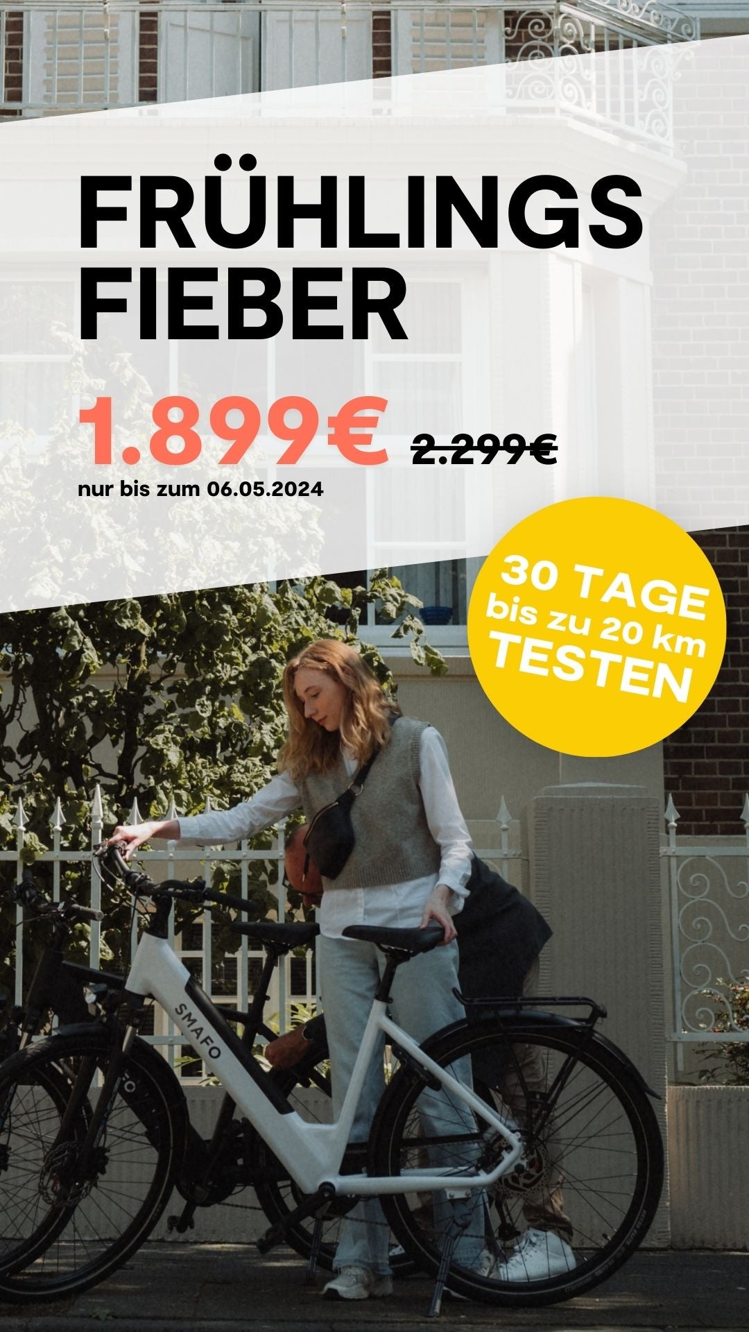 SMAFO Frühlingsfieber 400€ E-Bike Rabatt