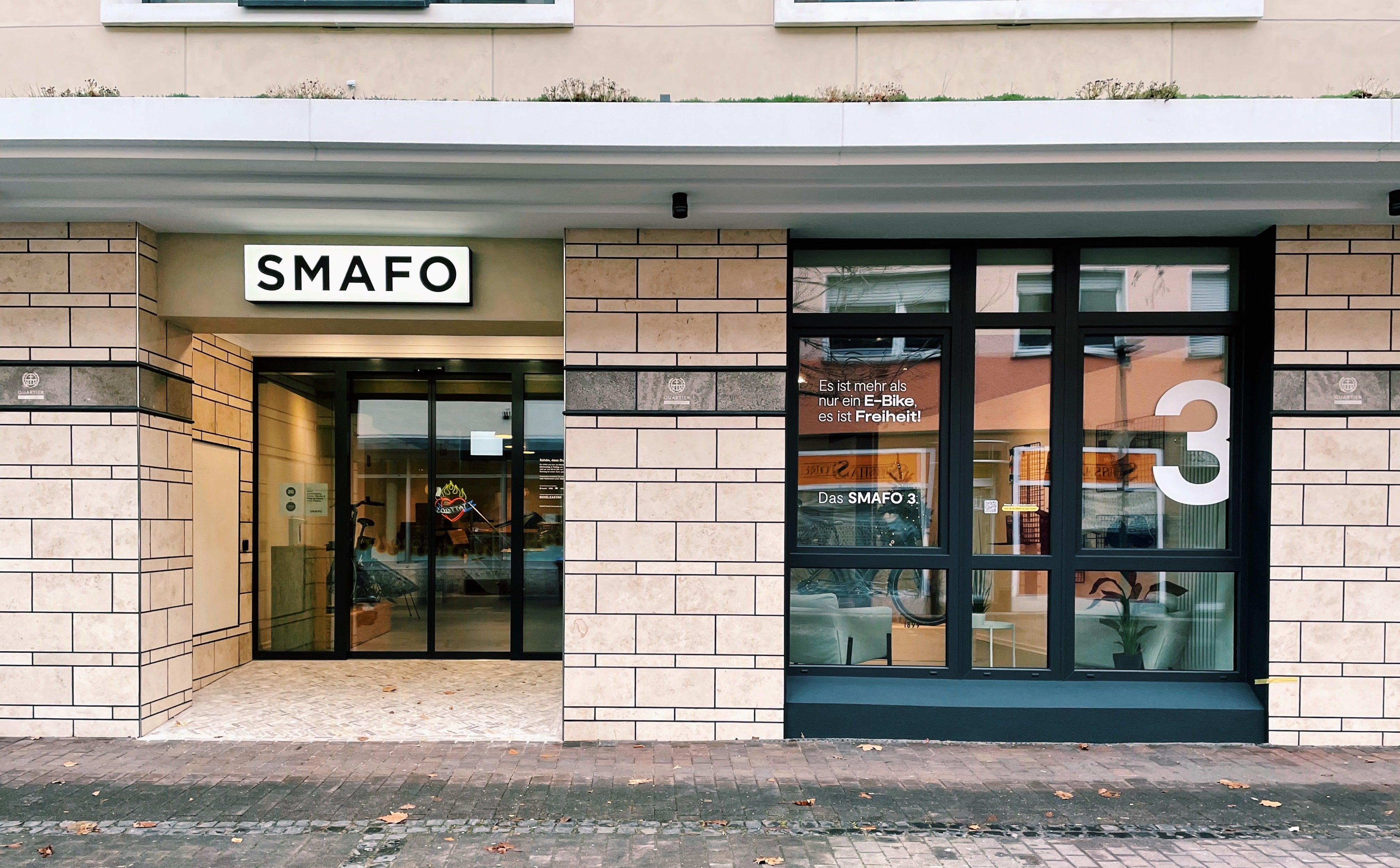 Fassade Eingang SMAFO Store Paderborn Giersstraße 26